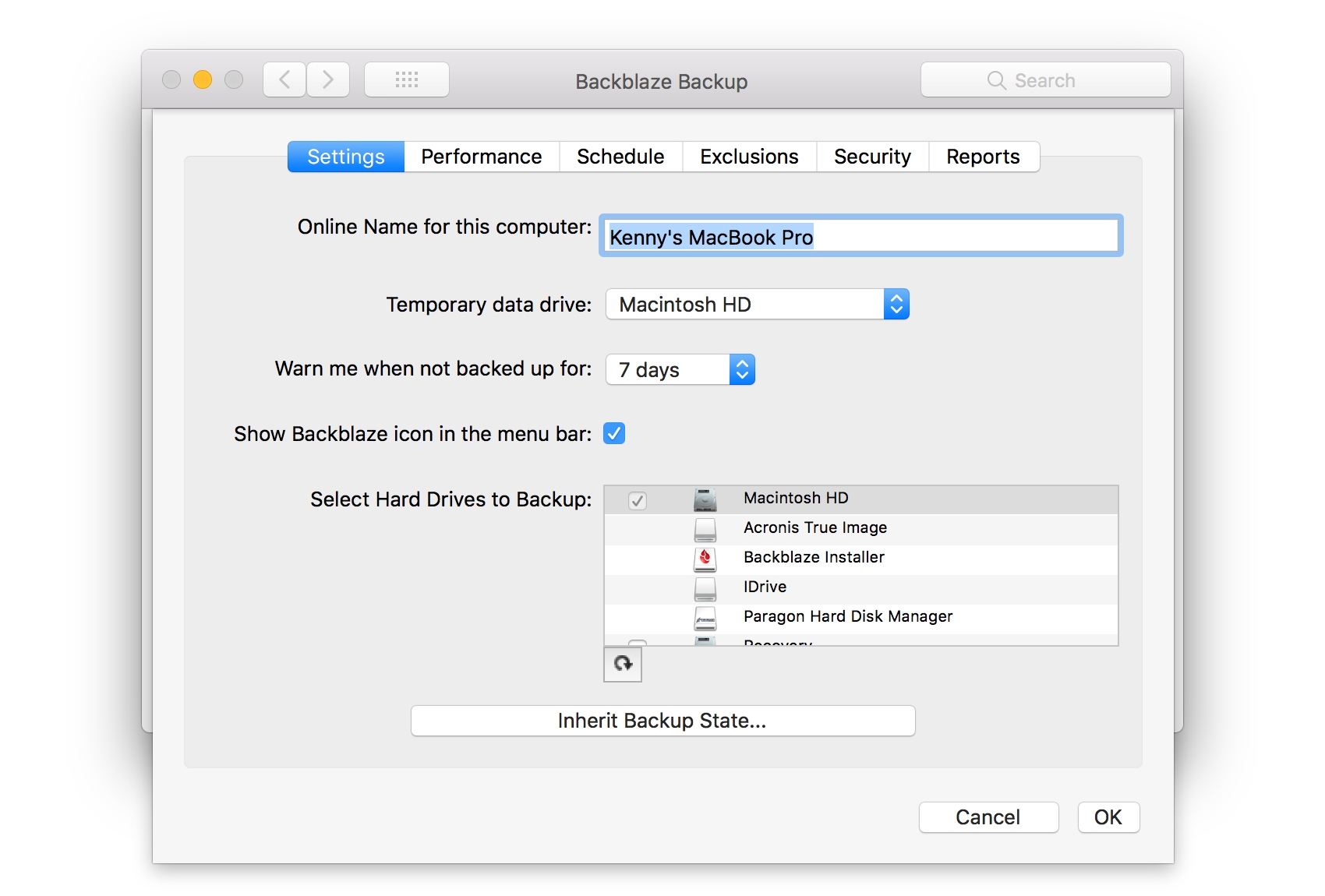 Encrypted Cloud Backup For Os X