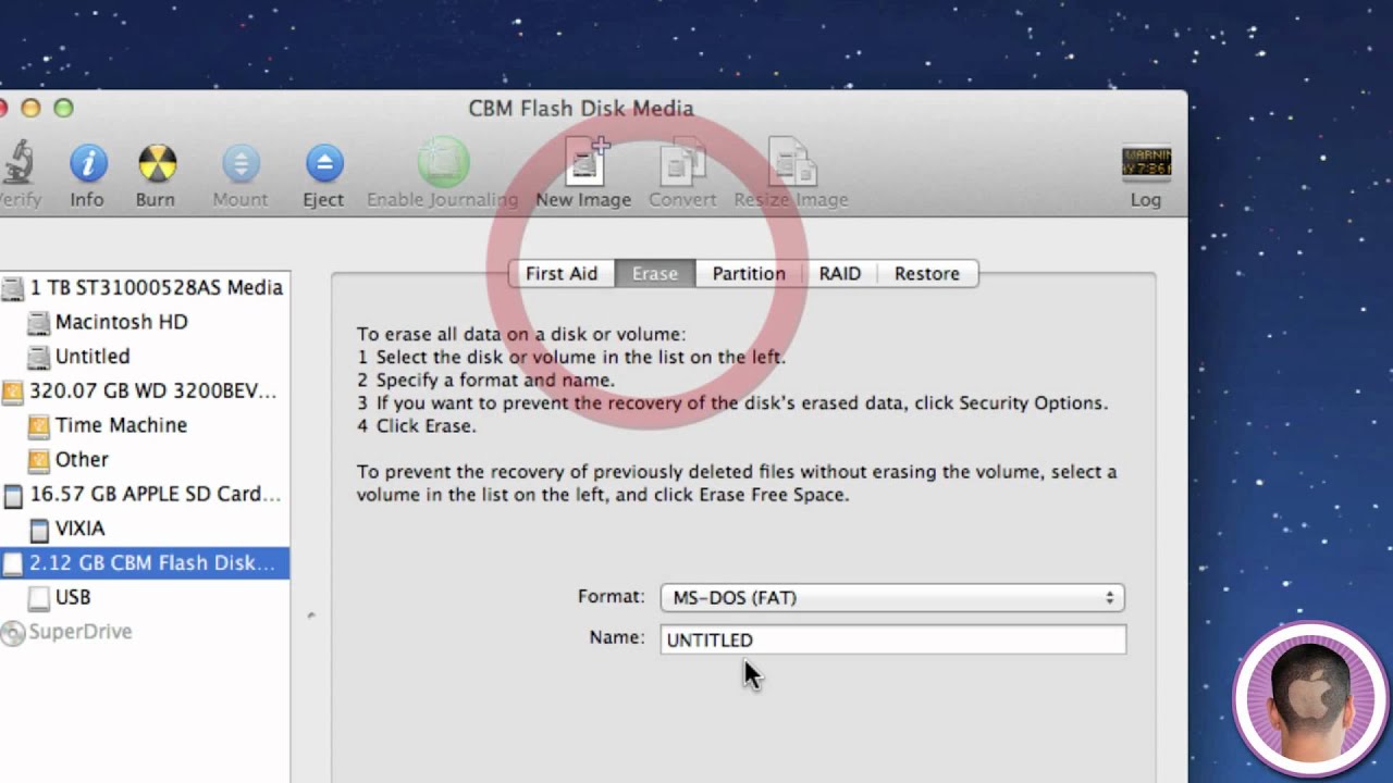 Wbfs for mac os x format fat32